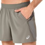 Short ASICS Road 5In Short Truffle Grey Hombre - 3