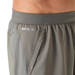 Short ASICS Road 5In Short Truffle Grey Hombre - 4