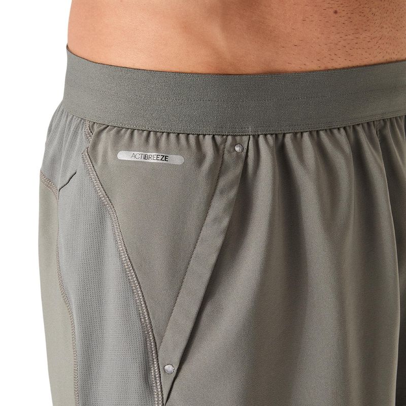 Short ASICS Road 5In Short Truffle Grey Hombre - 4