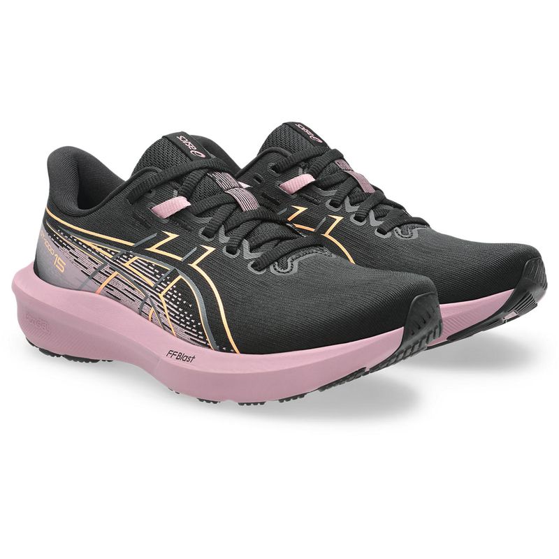 Zapatillas Asics Gt-1000 15 Black/Taro Purple Mujer - 2