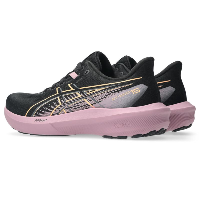 Zapatillas Asics Gt-1000 15 Black/Taro Purple Mujer - 4