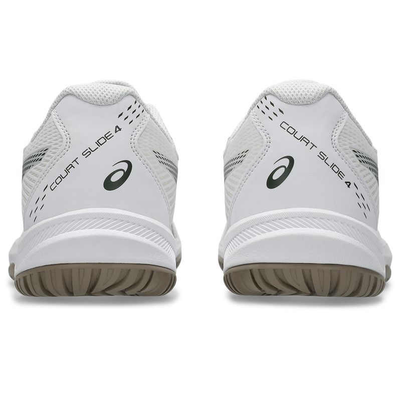 Zapatillas ASICS Court Slide 4 White/Vintage Khaki Hombre - 3