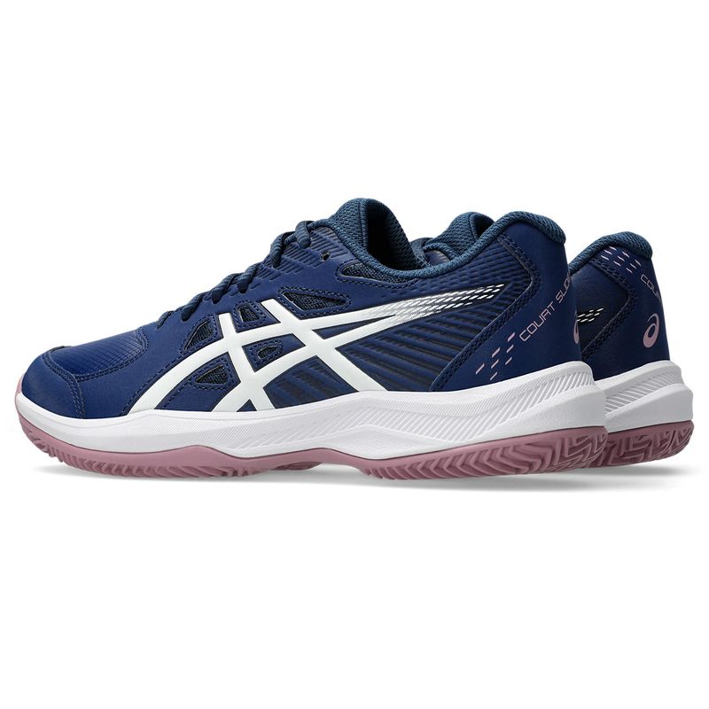 Zapatillas ASICS Court Slide 4 Independence Blue/White Mujer - 4