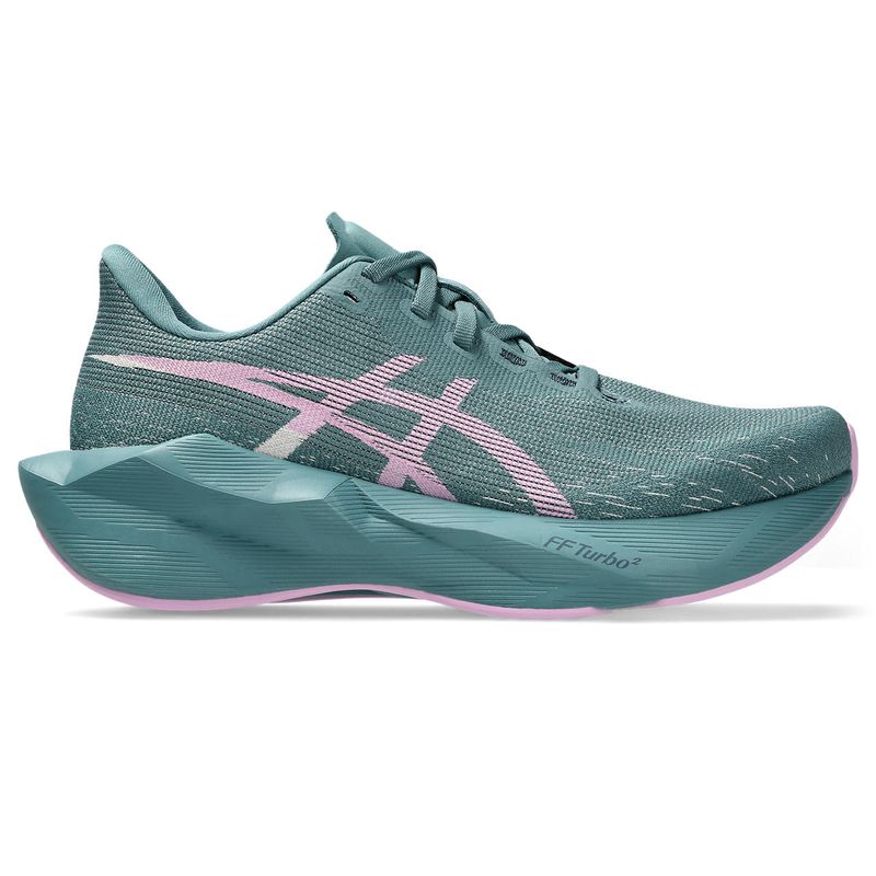 Zapatillas ASICS Novablast 6 Foggy Teal/Hazy Lilac Mujer - 0