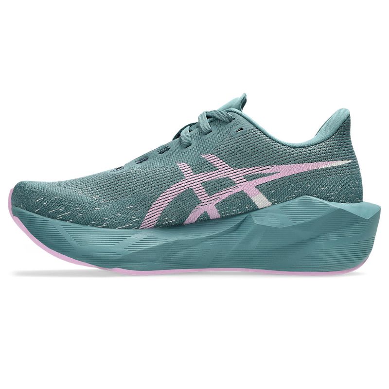 Zapatillas ASICS Novablast 6 Foggy Teal/Hazy Lilac Mujer - 1