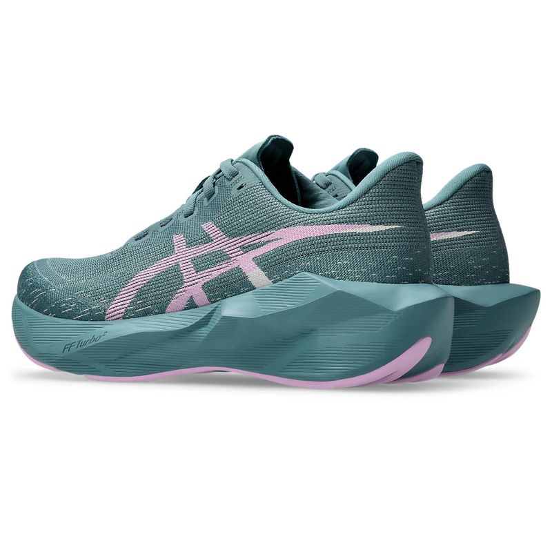 Zapatillas ASICS Novablast 6 Foggy Teal/Hazy Lilac Mujer - 4