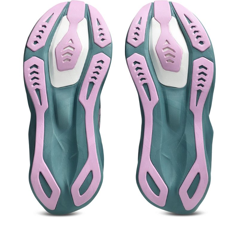 Zapatillas ASICS Novablast 6 Foggy Teal/Hazy Lilac Mujer - 5