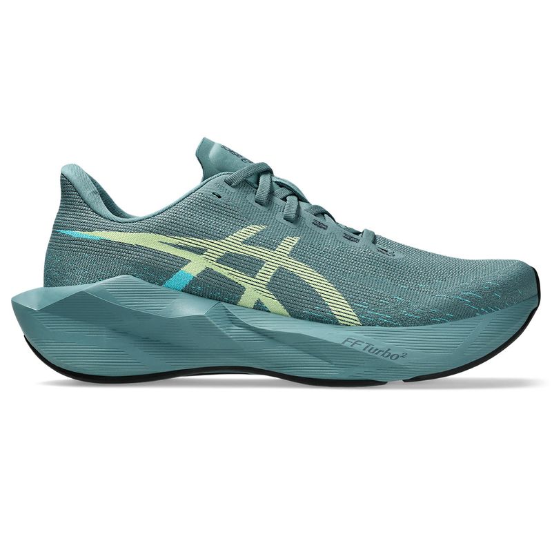 Zapatillas ASICS Novablast 6 Foggy Teal/Illuminate Yellow Hombre - 0