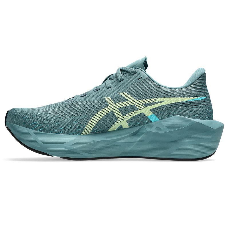 Zapatillas ASICS Novablast 6 Foggy Teal/Illuminate Yellow Hombre - 1