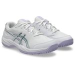 Zapatillas ASICS GEL-Netburner Ballistic 4 Gs White/Foggy Teal Ni&ntilde;os - 2