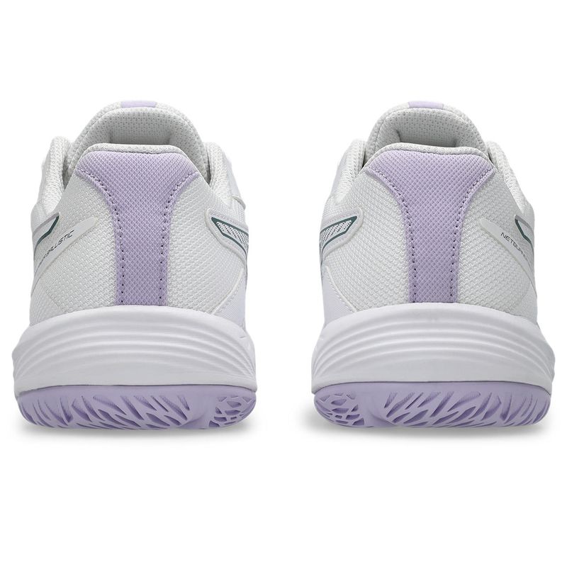 Zapatillas ASICS GEL-Netburner Ballistic 4 Gs White/Foggy Teal Ni&ntilde;os - 6