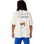 Polo ASICS Heritage Heavy Cotton Run City Tee Cream/New York Unisex - 1