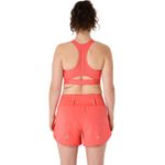 Top ASICS Road Compression Bra Coral Reef Mujer - 2