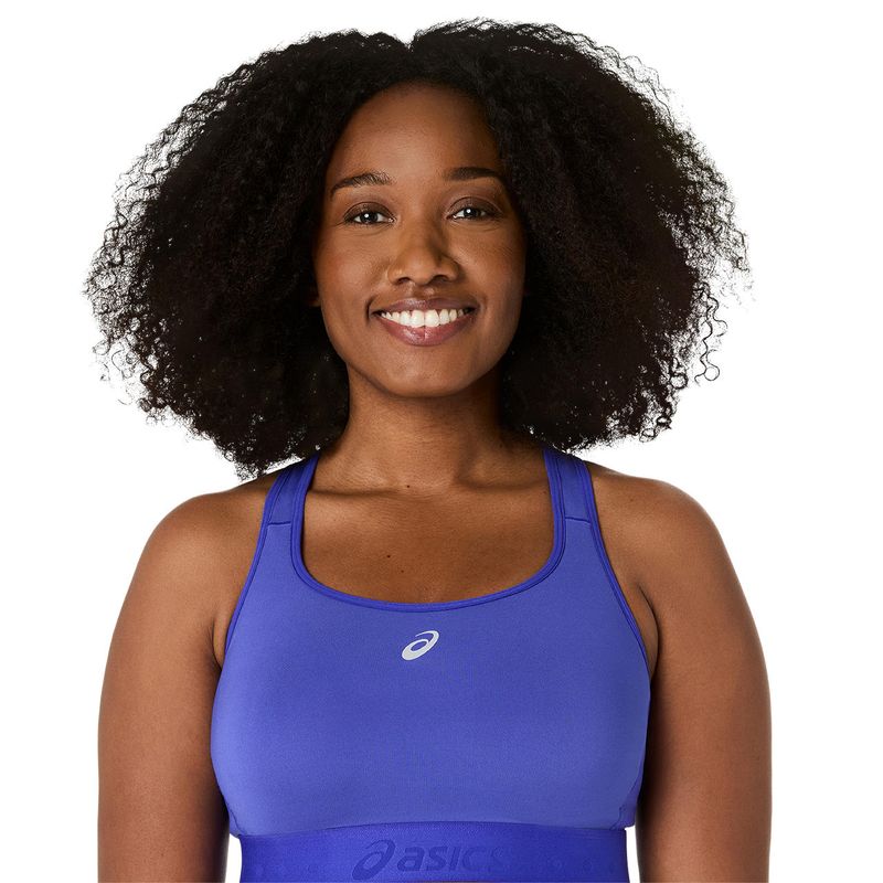Top ASICS Road Compression Bra Cobalt Burst Mujer - 3