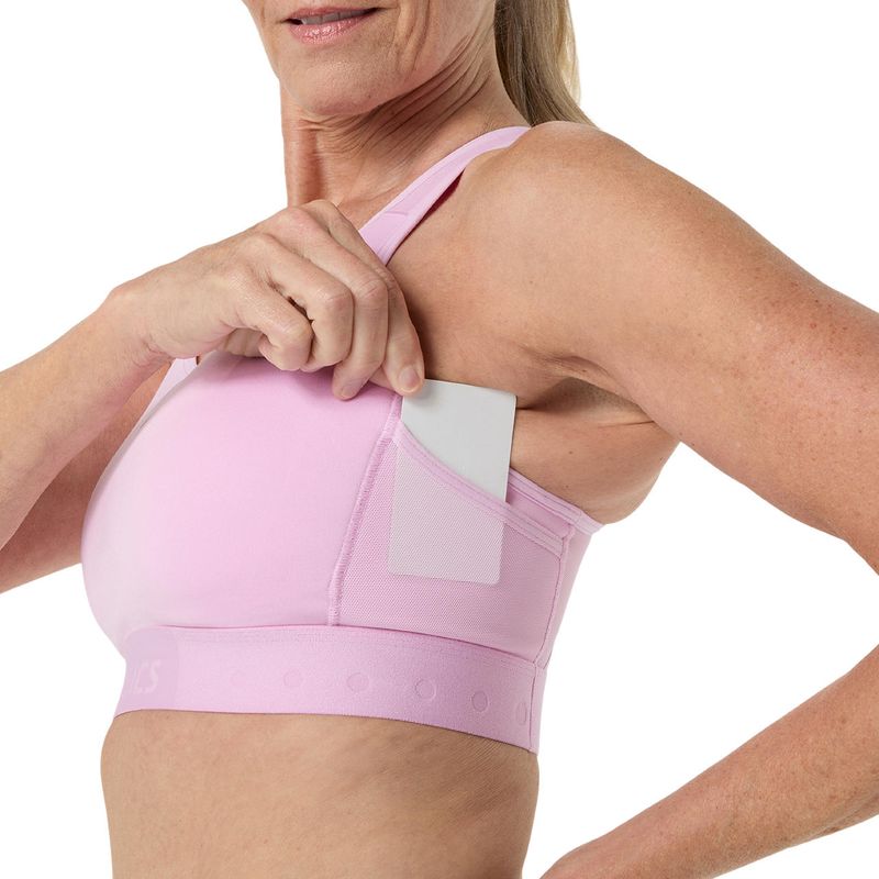 Bra ASICS Road Hazy Lilac Mujer - 5