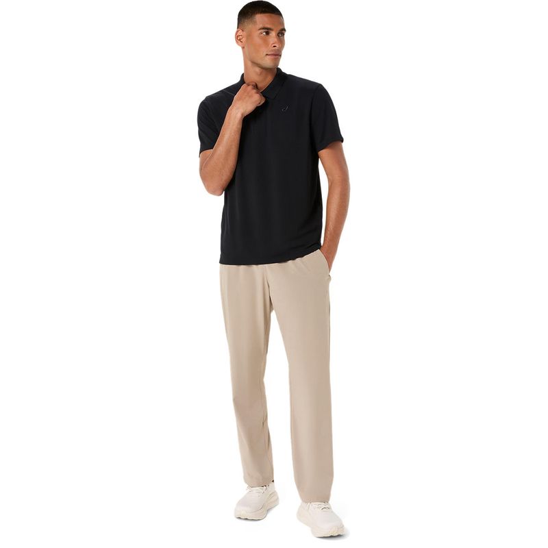 Polo ASICS  Performance Black Hombre - 3