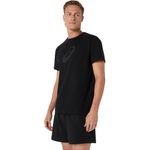 Polo ASICS  Performance Black Hombre - 1
