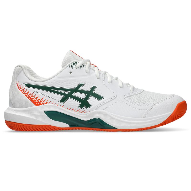 Zapatillas ASICS GEL-Dedicate 9 Padel White/Jewel Green Hombre - 0