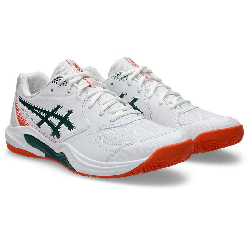 Zapatillas ASICS GEL-Dedicate 9 Padel White/Jewel Green Hombre - 2