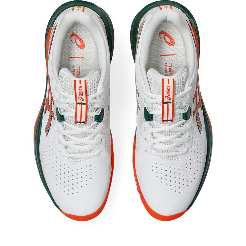 Zapatillas ASICS GEL-Challenger 15 Padel White/Energy Orange Hombre - 3