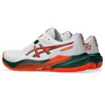 Zapatillas ASICS GEL-Challenger 15 Padel White/Energy Orange Hombre - 4