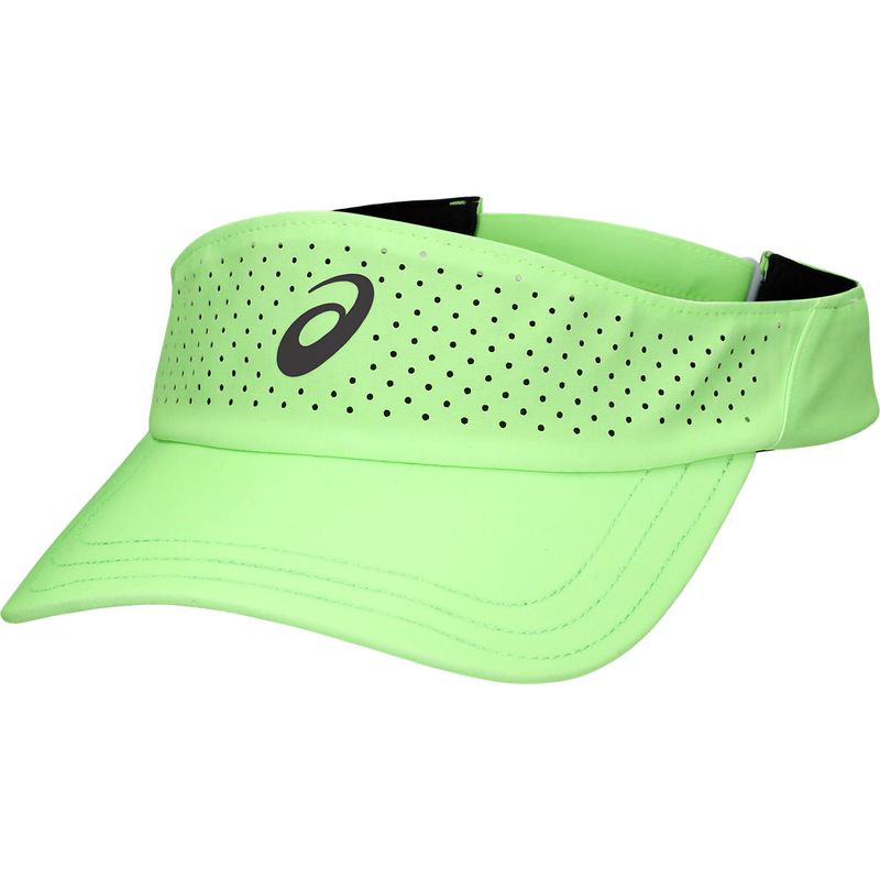 Gorra ASICS Performance Visor Illuminate Green Unisex - 0