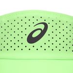 Gorra ASICS Performance Visor Illuminate Green Unisex - 2