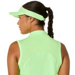 Gorra ASICS Performance Visor Illuminate Green Unisex - 4