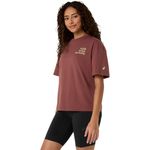 Polo ASICS  Rusted Rock Mujer - 1