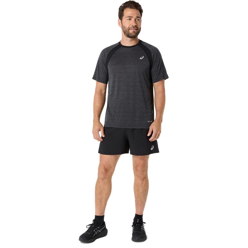 Polo ASICS Road Performance Black Hombre - 6