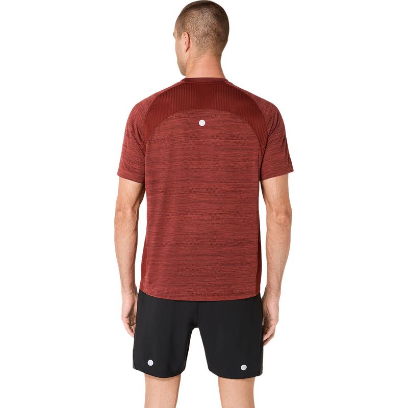 Polo ASICS Road Singed Red Hombre - 2