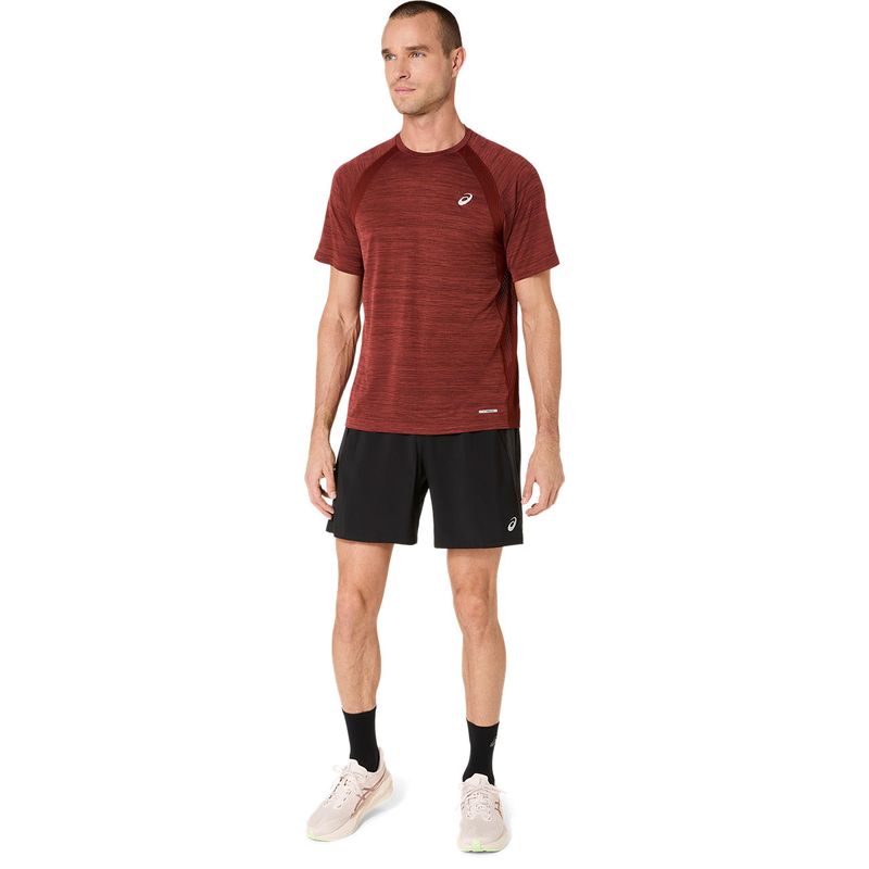 Polo ASICS Road Singed Red Hombre - 6