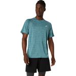 Polo ASICS Road Foggy Teal Hombre - 0