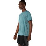 Polo ASICS Road Foggy Teal Hombre - 1