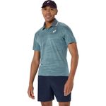 Polo ASICS Match Foggy Teal Hombre - 0