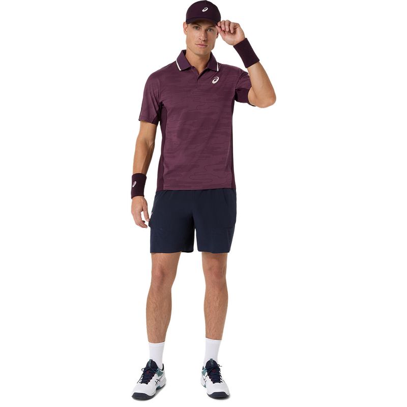 Polo ASICS Match Dark Aubergine Hombre - 6