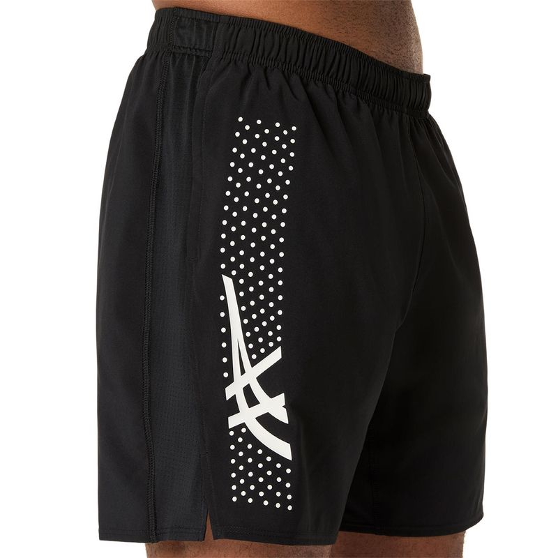 Short ASICS Icon Performance Black Hombre - 5