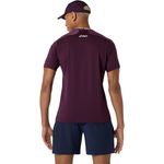 Polo ASICS Match Dark Aubergine Hombre - 2