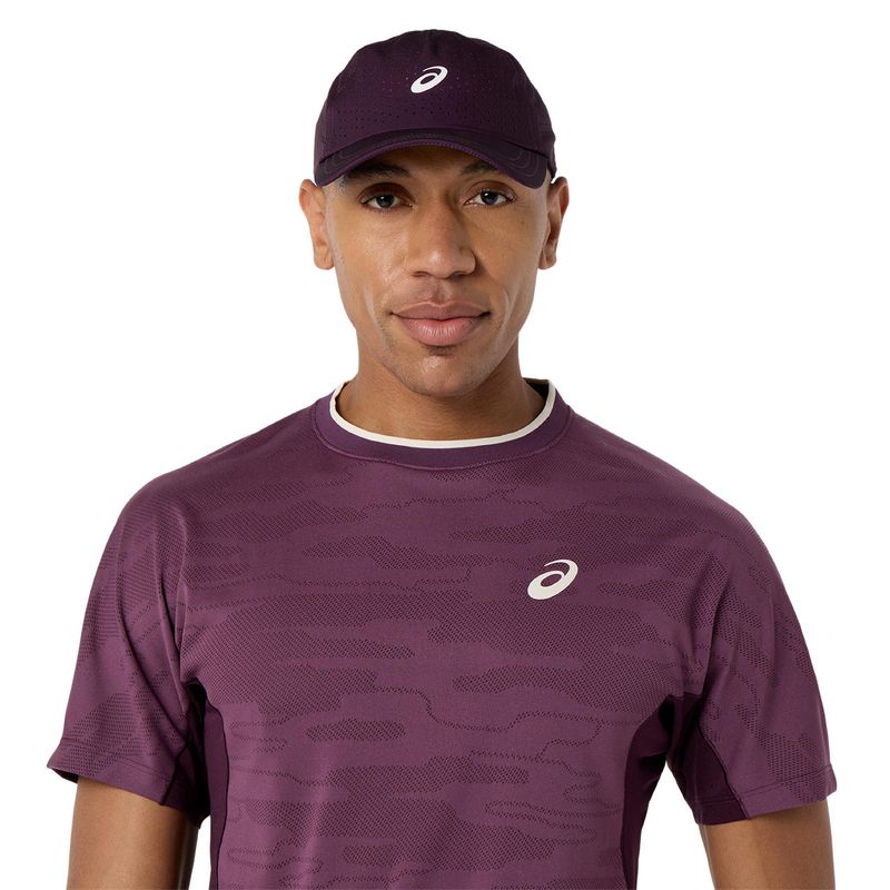 Polo ASICS Match Dark Aubergine Hombre - 3