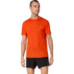Polo ASICS Metarun Cherry Tomato Hombre - 0