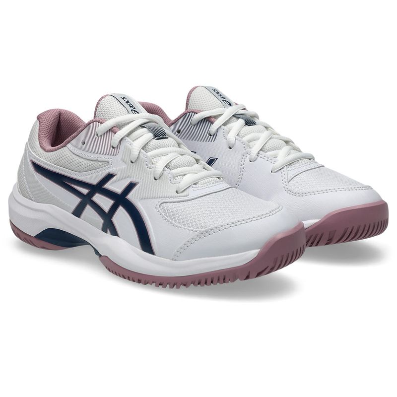 Zapatillas ASICS GEL-Game Gs White/Independence Blue Ni&ntilde;os - 2