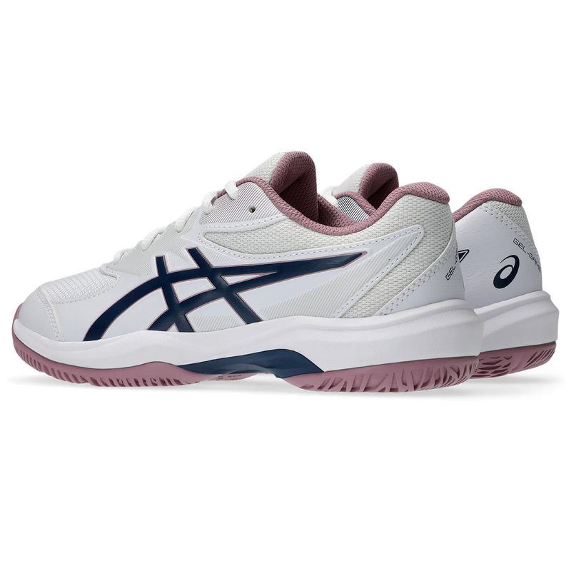 Zapatillas ASICS GEL-Game Gs White/Independence Blue Ni&ntilde;os - 4
