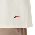 Polo ASICS Heritage Heavy Cotton Run City Tee Cream/Chicago Unisex - 6