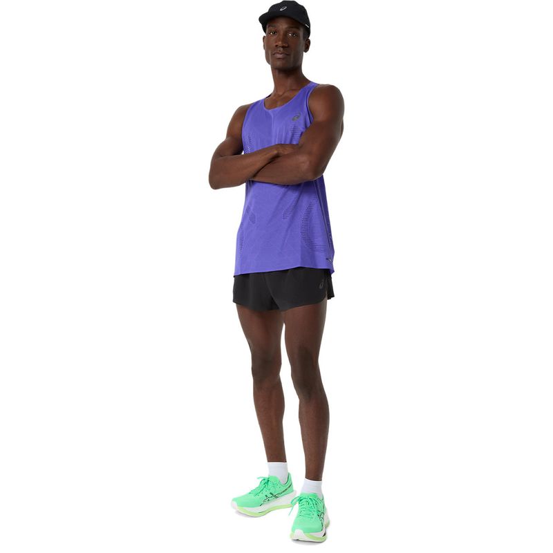 Short ASICS Metarun Split Short Performance Black Hombre - 3