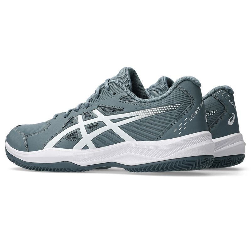Zapatillas ASICS Court Slide 4 Ironclad/White Hombre - 4