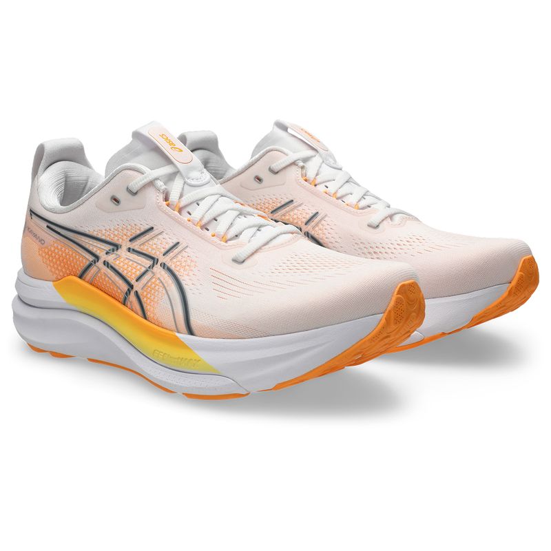 Zapatillas ASICS GEL-Kayano 33 White/Stadium Orange Hombre - 2