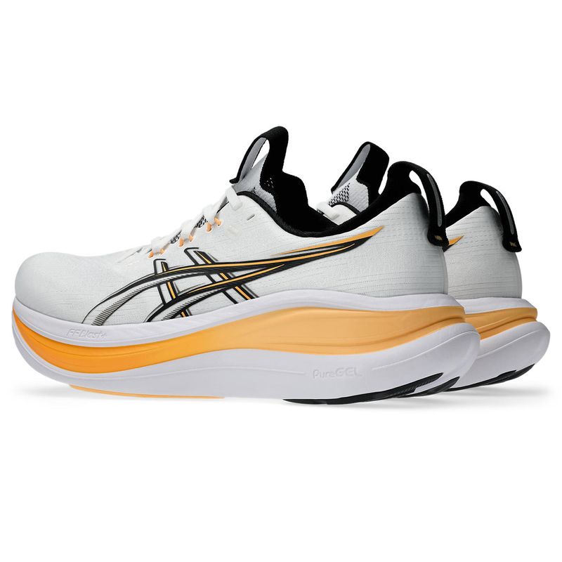 Zapatillas ASICS GEL-Nimbus 28 White/Stadium Orange Hombre - 4