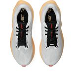 Zapatillas ASICS Novablast 6 White/Orange Glow Hombre - 3