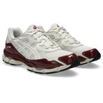 Zapatillas ASICS GEL-Nyc Cream/Antique Red Unisex - 2