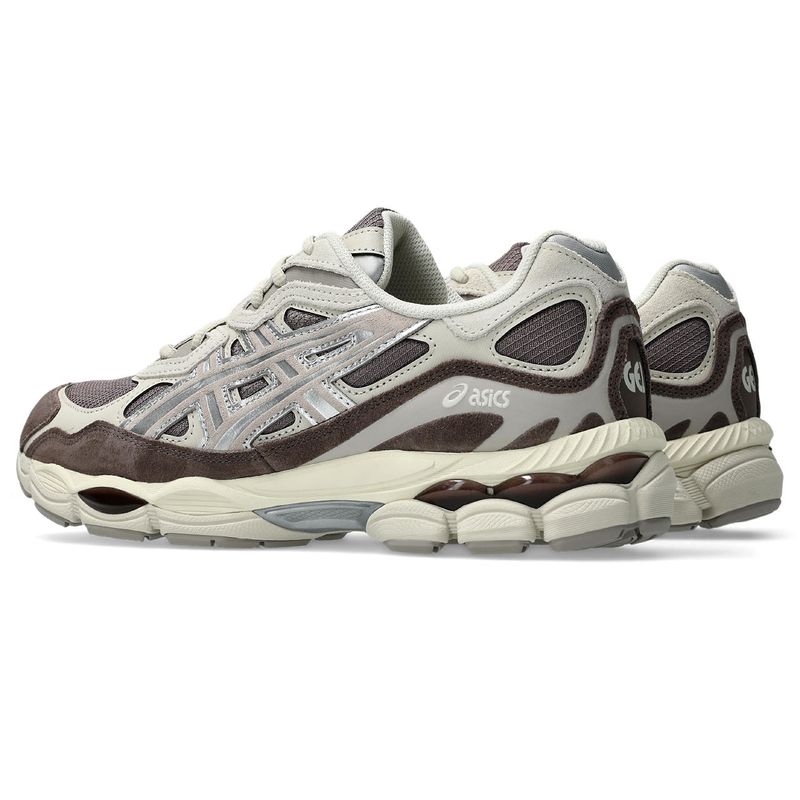 Zapatillas ASICS GEL-Nyc Cocoa Powder/Pure Silver Unisex - 4